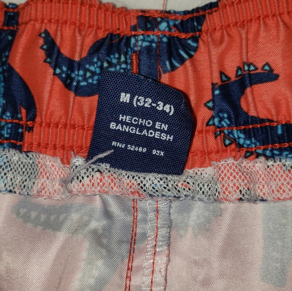 George orange and blue draw string swimming short  Size mediums  All Orders ship - Picture 8 of 8
